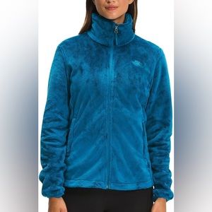 THE NORTH FACE Women's Osito Full Zip Fleece Jacket  banff blue women’s large